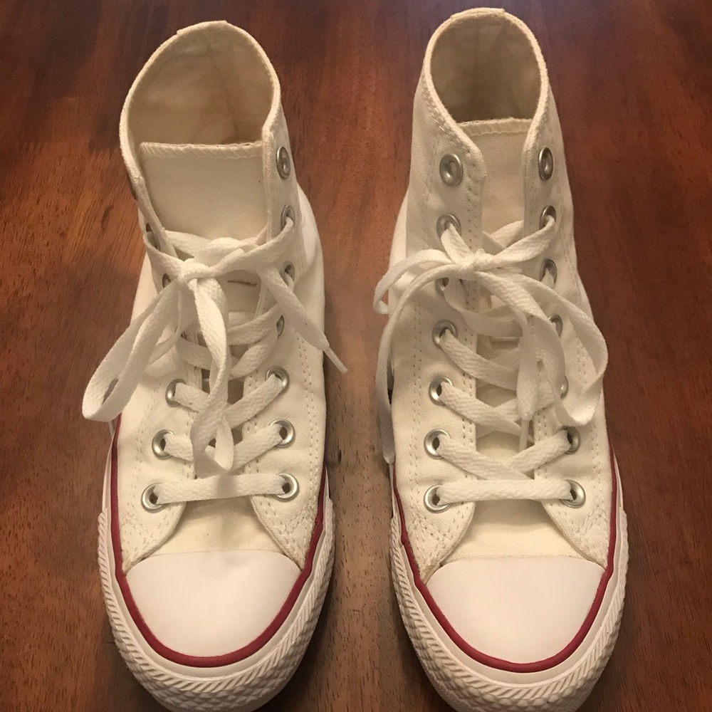 White high top converse